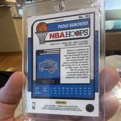 Panini 2023 24 Prizm Premium Stock Paolo Banchero Orange Parallel 145/299 #1821