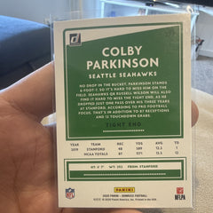 Panini 2020 Donruss Football Colby Parkinson Rookie RC #277 Seahawks1