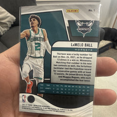 Panini 2021 22 Revolution LaMelo Ball Charlotte Hornets No. 1 Parallel1