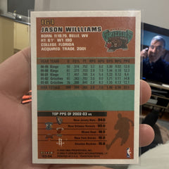 Fleer Tradition 2003 04 Base Set #164 Jason Williams Memphis Grizzlies1
