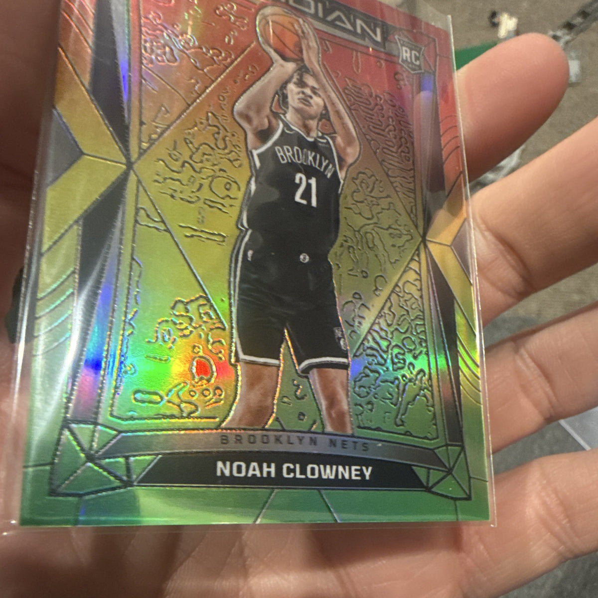 Panini Obsidian 2023 24 Noah Clowney Rookie #68 Brooklyn Nets 12/754