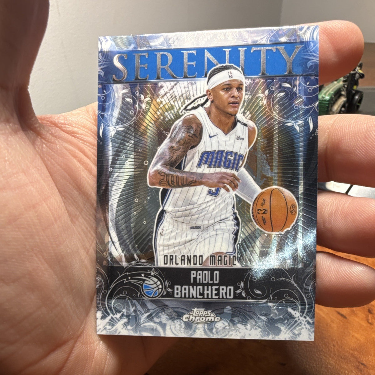Topps Chrome Serenity SY-5 Paolo Banchero Insert Orlando Magic 20252