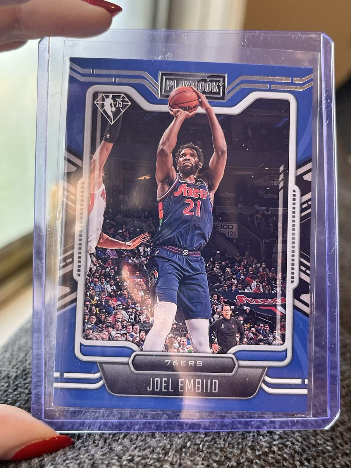 Panini Chronicles Playbook 2021-22 Joel Embiid Base Set 76ers #2901