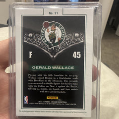 Panini 2013 14 Crusade Basketball Gerald Wallace Majestic Memorabilia 21 Celtics1