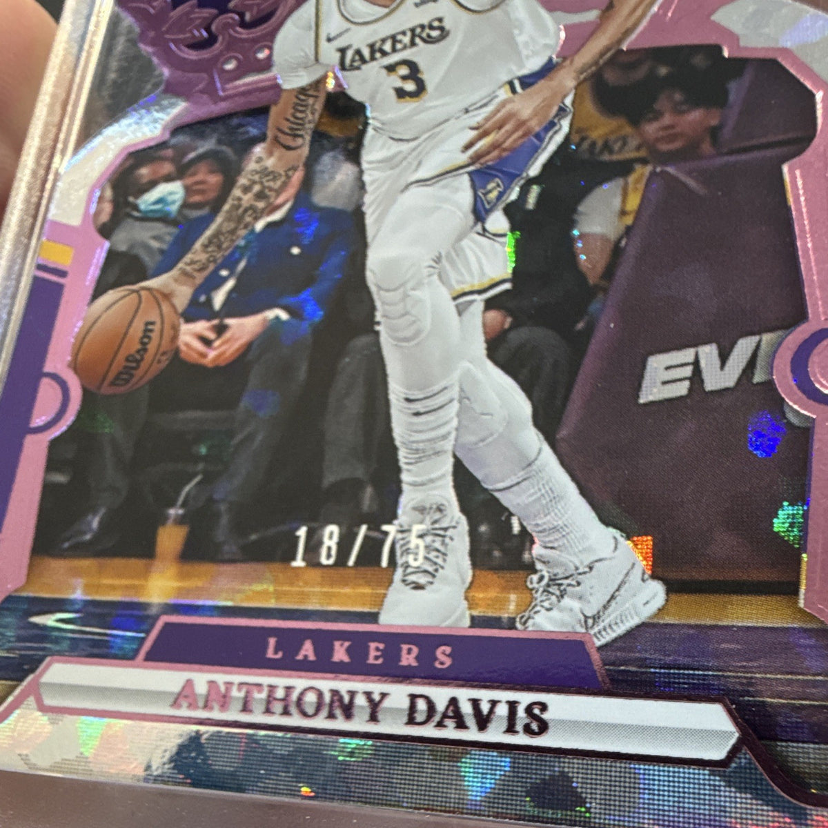Panini Crown Royale 2023-24 Anthony Davis Los Angeles Lakers #62 18/751
