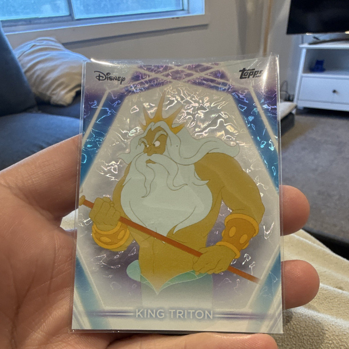 Topps Disney The Little Mermaid Parallel/Variety 2026 #177 King Triton0