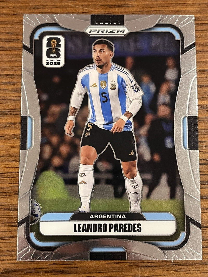 Panini Prizm FIFA World Cup 2026 Leandro Paredes Argentina No. 71