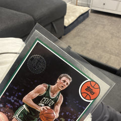 Topps 2025 Larry Bird Insert Boston Celtics NBA Sports Trading Card 80BK 12