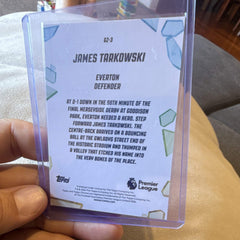 Topps James Tarkowski Golazo GZ 3 Topps Chrome Everton Premier League 2022 232