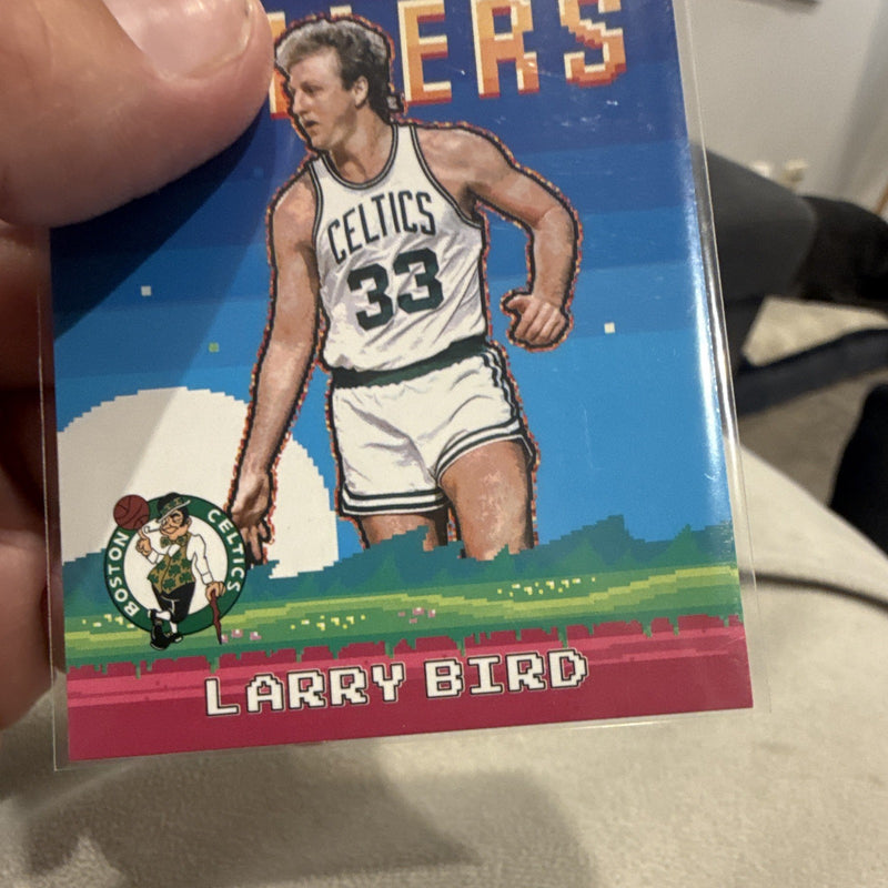 Larry Bird 8 Bit Ballers Insert Topps NBA Boston Celtics 8B 25 20253