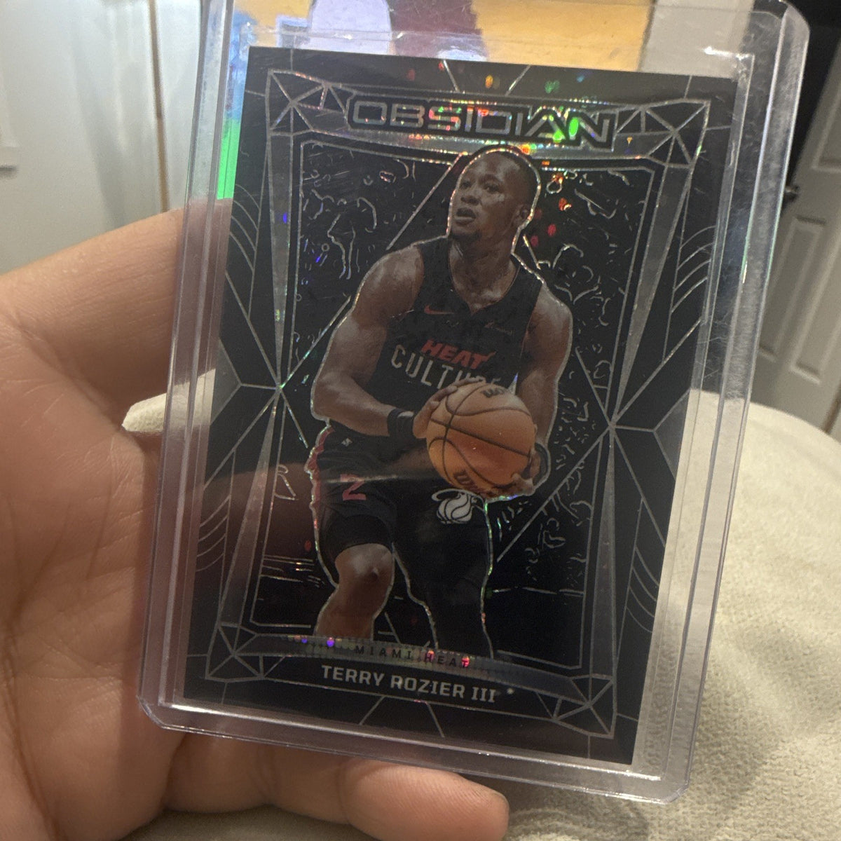 Panini 2023 24 Obsidian Basketball Terry Rozier III Hologram #51 Heat0