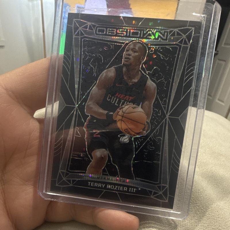 Panini 2023 24 Obsidian Basketball Terry Rozier III Hologram #51 Heat0