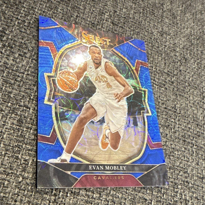 Panini Select 2022 23 Evan Mobley Concourse Prizm #44 Cavaliers 021/2490