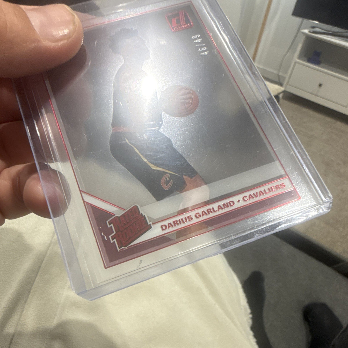 Panini 2019 20 Clearly Donruss Darius Garland Rookie Cavaliers No. 1003
