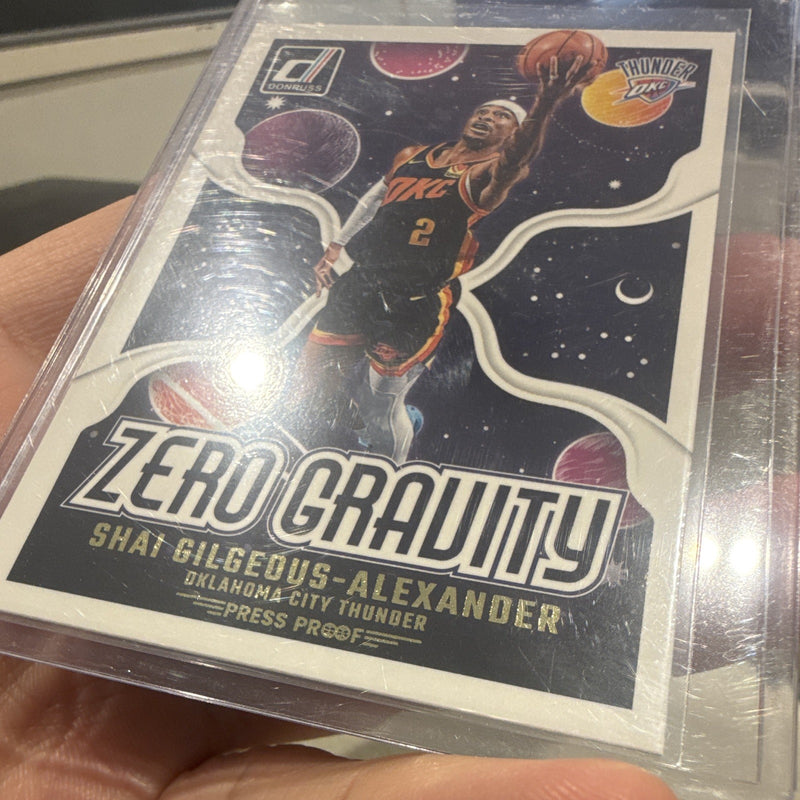 Panini 2024 25 Donruss Zero Gravity Press Proof #2 Shai Gilgeous Alexander3
