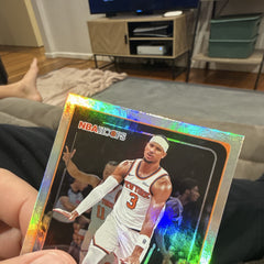 Josh Hart Parallel NBA Hoops 124 New York Knicks Basketball Card 2024 252