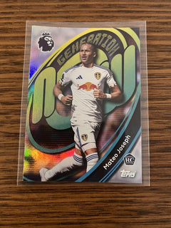 Topps Premier League 2025/26 Generation Now RC #340 Mateo Joseph Leeds United0
