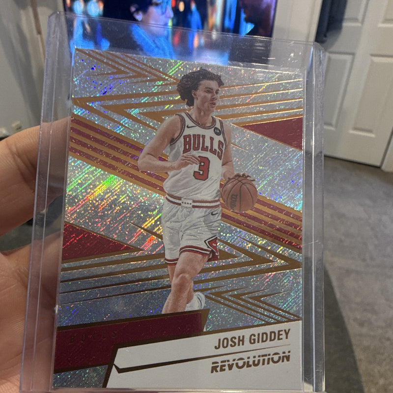Panini Revolution 2024 25 Josh Giddey Chicago Bulls No. 10 Parallel/Variety1