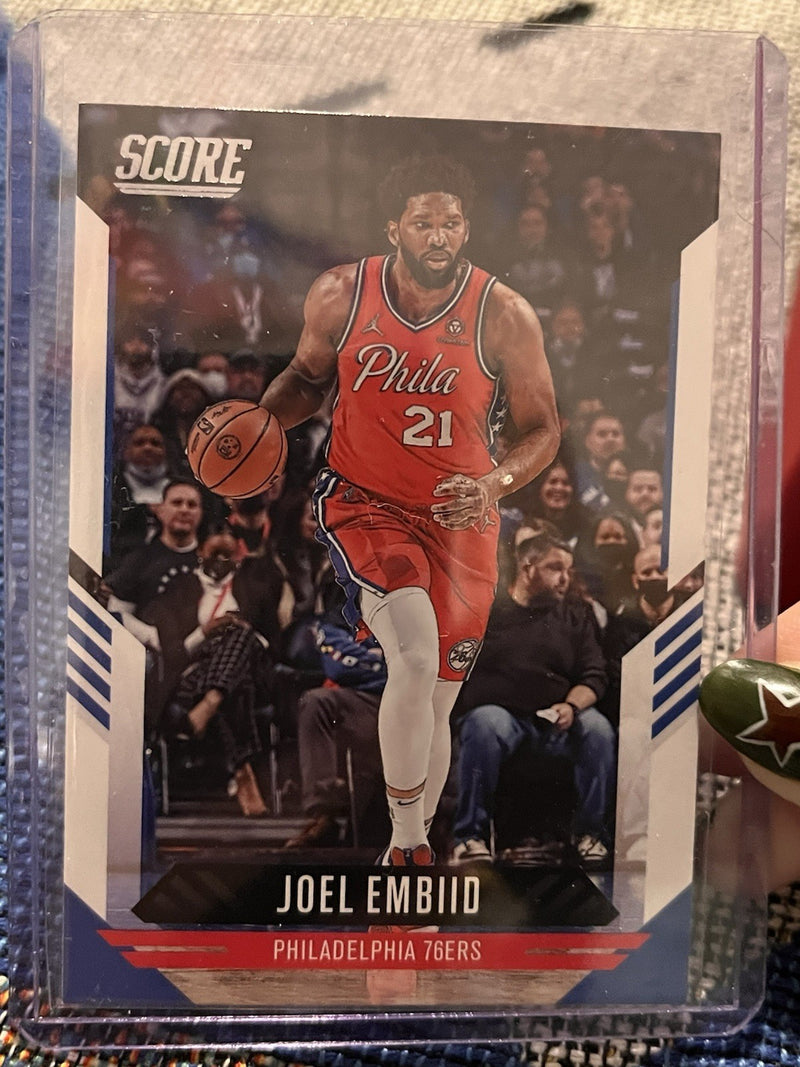 Panini 2021 22 Chronicles Score Basketball Joel Embiid Philadelphia 76ers 1491