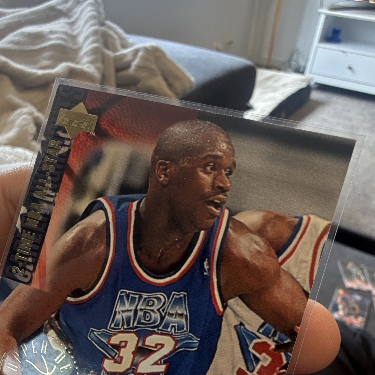 Upper Deck 1994 USA Basketball Shaquille O'Neal 2 Time All Star #51 GOLD MEDAL2