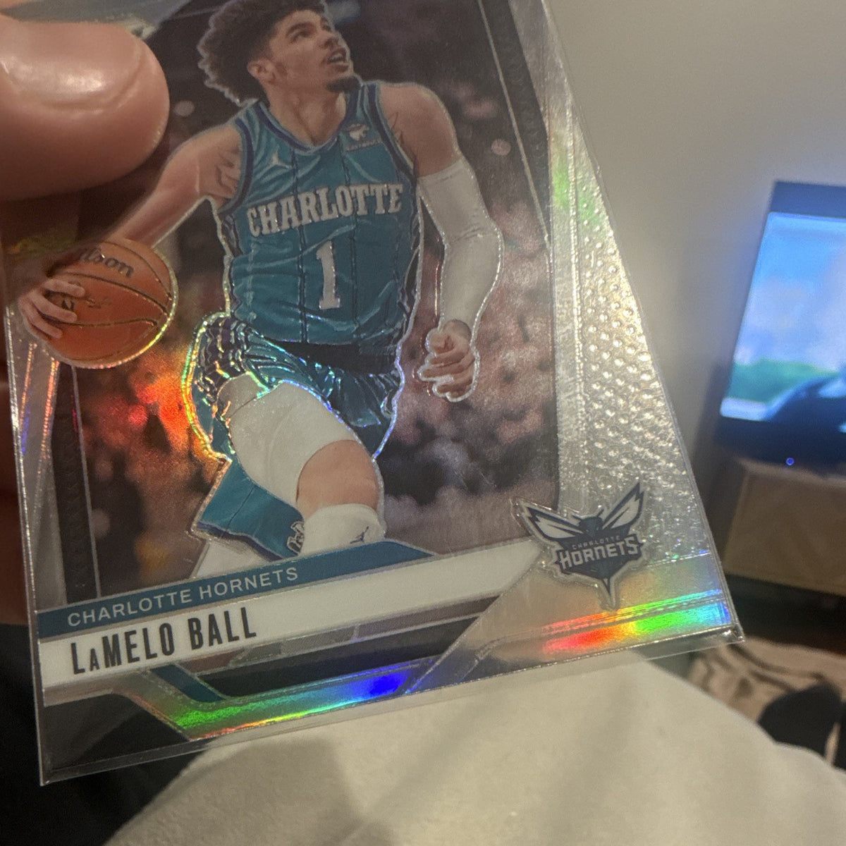 Panini Prizm 2024 25 LaMelo Ball Base Set Charlotte Hornets #303