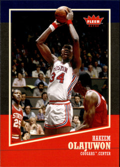 Hakeem Olajuwon Base Fleer Retro 33 NM0