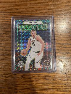 Panini 2024 25 Mosaic Basketball Thunder Road Insert No. 13 Nikola Jokić Nuggets0
