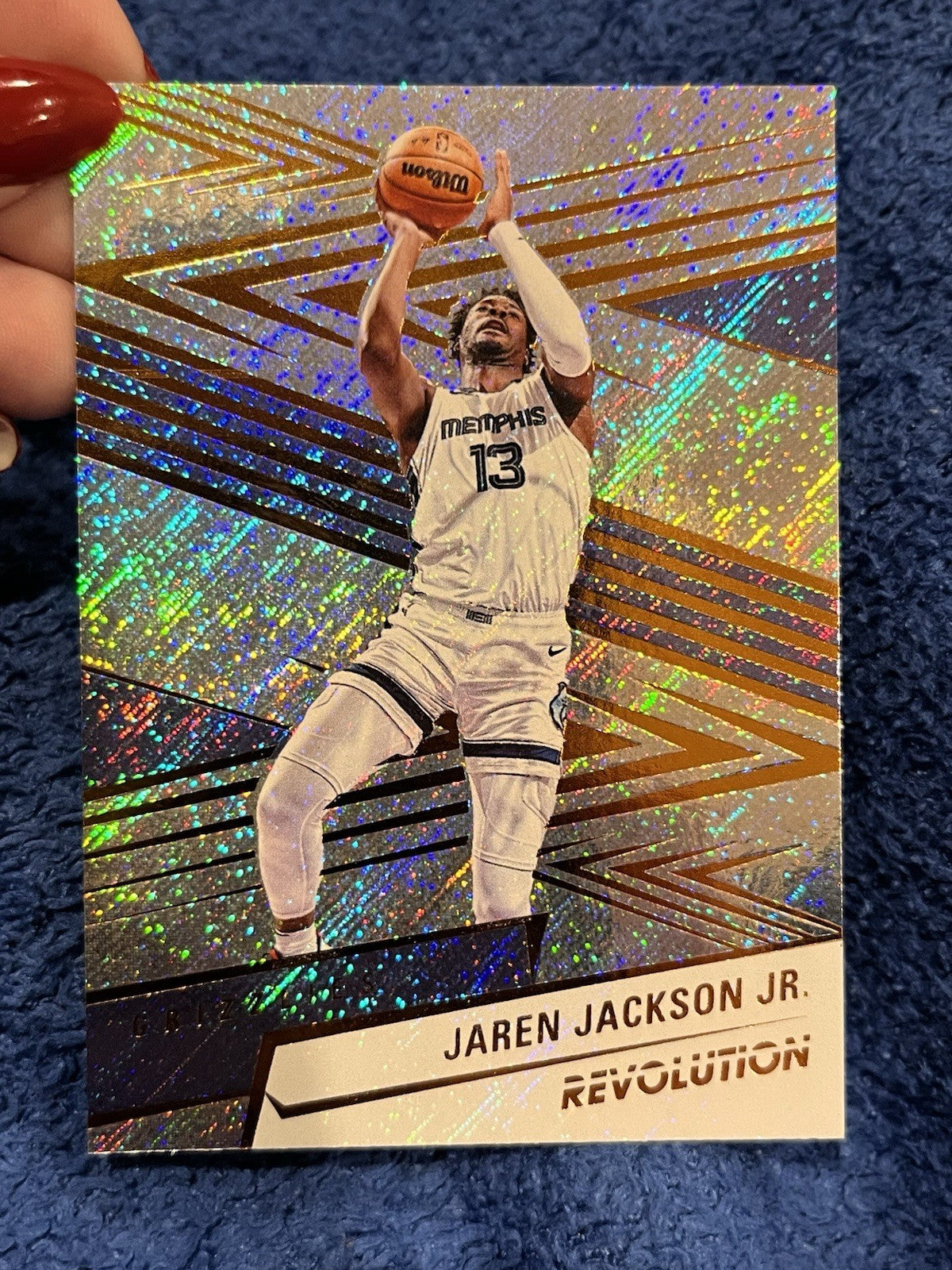 Panini Revolution 2024 25 Jaren Jackson Jr. Parallel Memphis Grizzlies #411