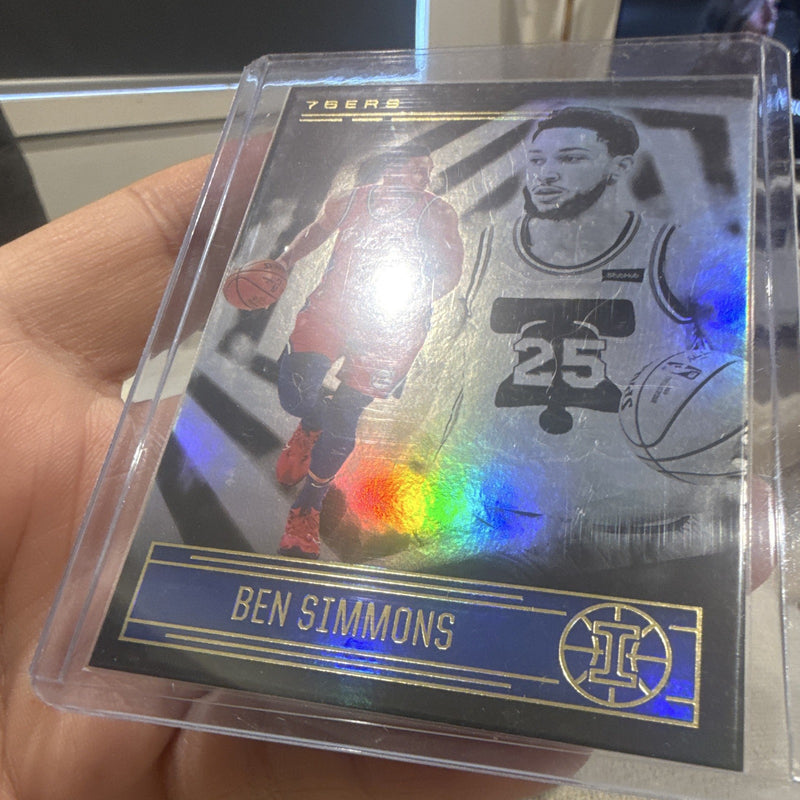 Panini 2020 21 Illusions Ben Simmons Parallel/Variety 94 Philadelphia 76ers3