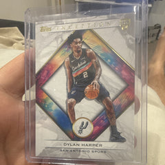 Topps Inception Dylan Harper Rookie San Antonio Spurs 2026 #350