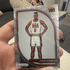 Panini Prizm David Robinson USA Basketball 2020 21 Prizm Insert #50