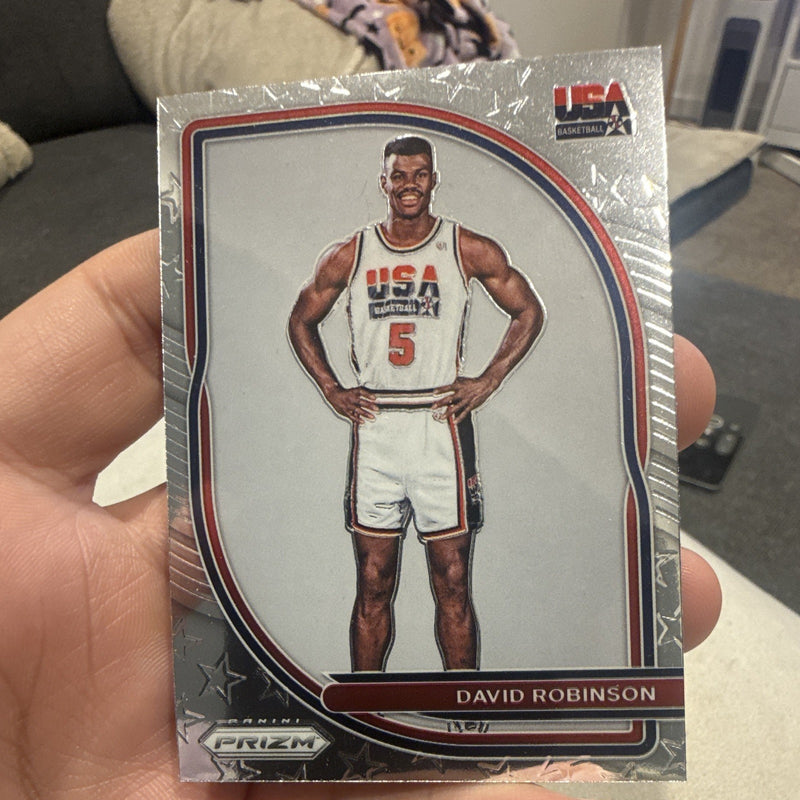 Panini Prizm David Robinson USA Basketball 2020 21 Prizm Insert #50