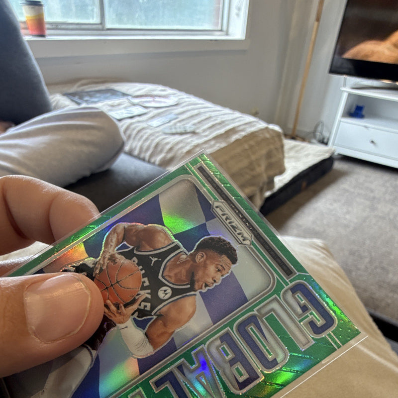Panini Prizm 2024 25 Global Reach No. 4 Giannis Antetokounmpo Bucks2