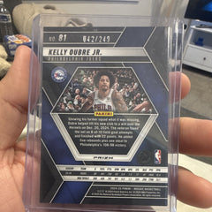 Panini 2024 25 Mosaic Kelly Oubre Jr. Philadelphia 76ers #81 Purple 042/2494