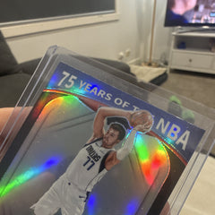 Panini Donruss Optic 2021 22 Luka Dončić 75 Years Prizm No. 26 Mavs2