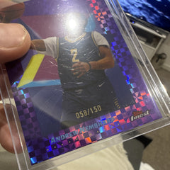 Topps Finest Andrew Nembhard #37 Indiana Pacers 2024 25 Serial 58/1502