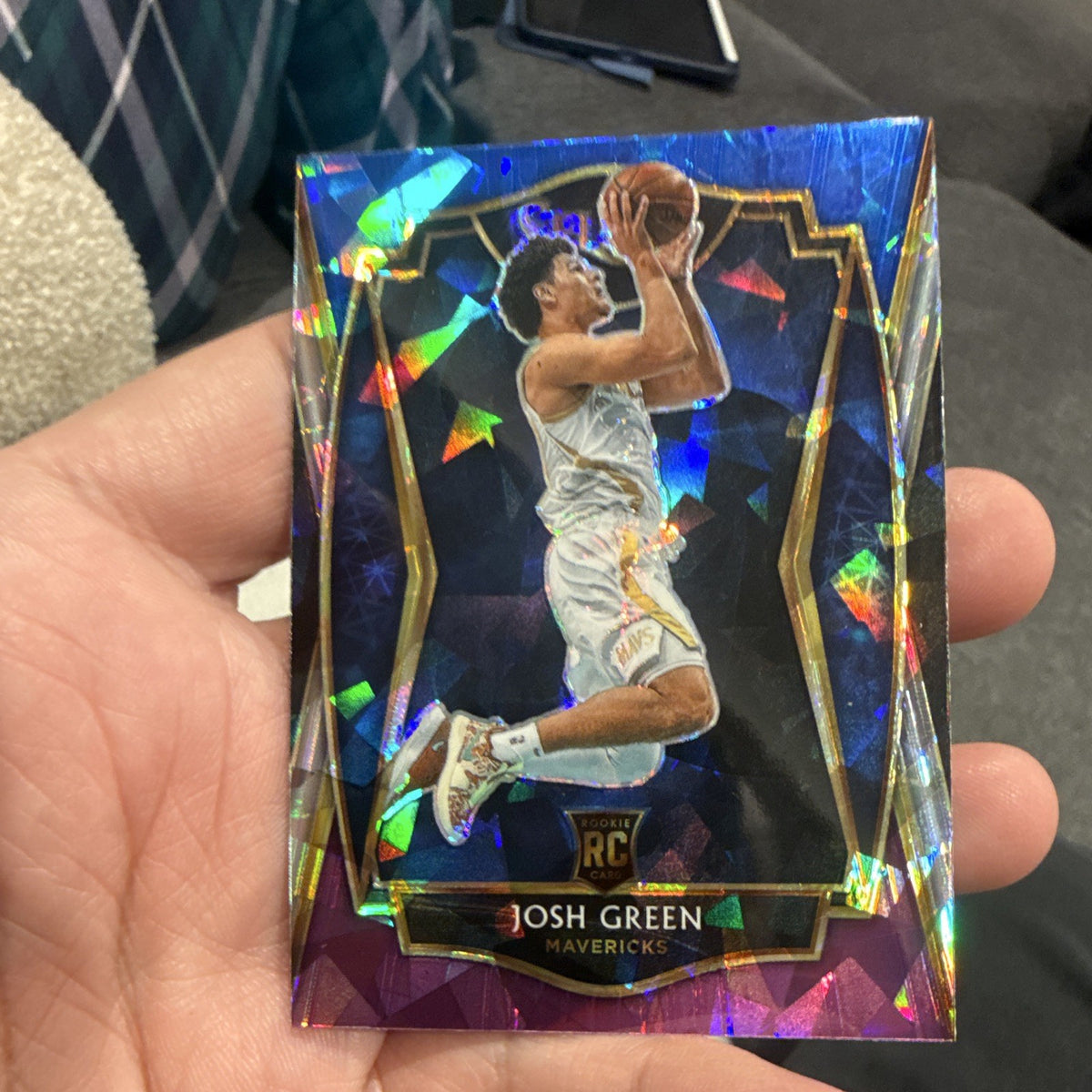 Panini Select 2020-21 Premier Level Prizm Rookie Josh Green Mavericks #1920