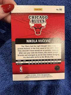 Panini Revolution 2024 25 Nikola Vučević Parallel Chicago Bulls #802