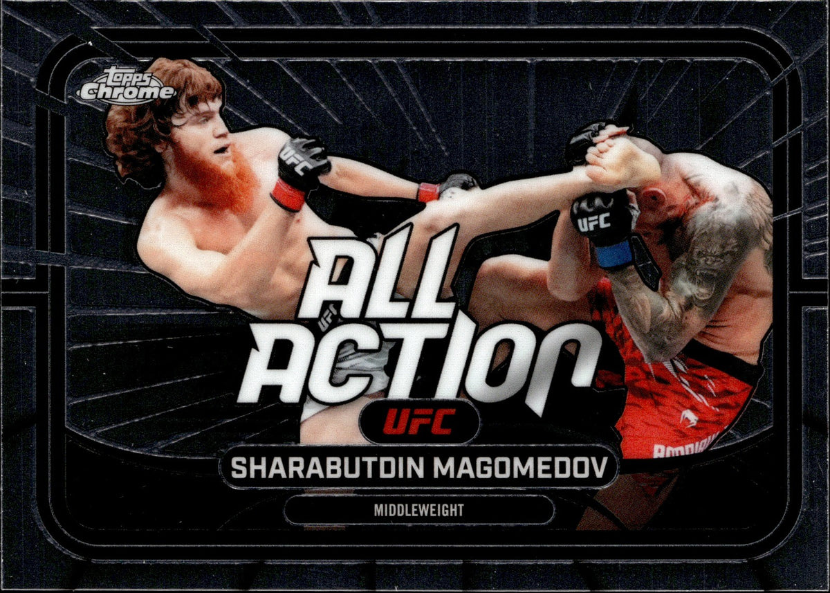 Sharabutdin Magomedov All Action AA 19 Topps Chrome UFC   All Action NM0