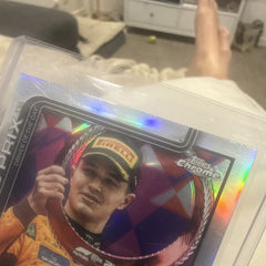 Topps Chrome Formula 1 Lando Norris Driver of the Day Refractor 1262