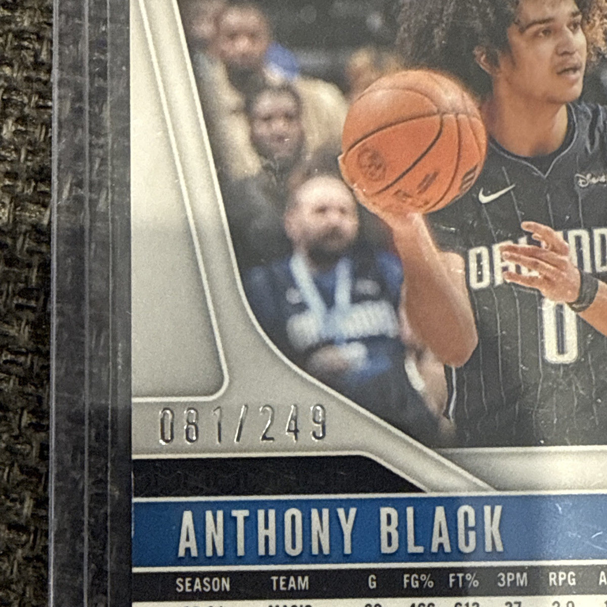 Panini Prizm Anthony Black Rookie Silver Prizm /249 #219 Orlando Magic1