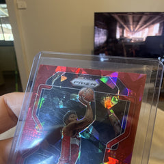 Panini Prizm 2021 22 Rui Hachimura Red Ice Washington Wizards #2342