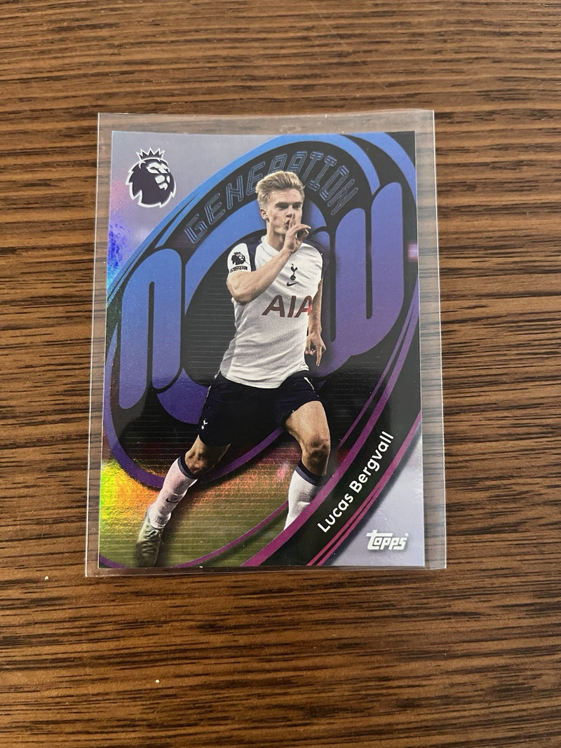 Topps Premier League Generation Now Lucas Bergvall Tottenham Hotspur 268 2025/260