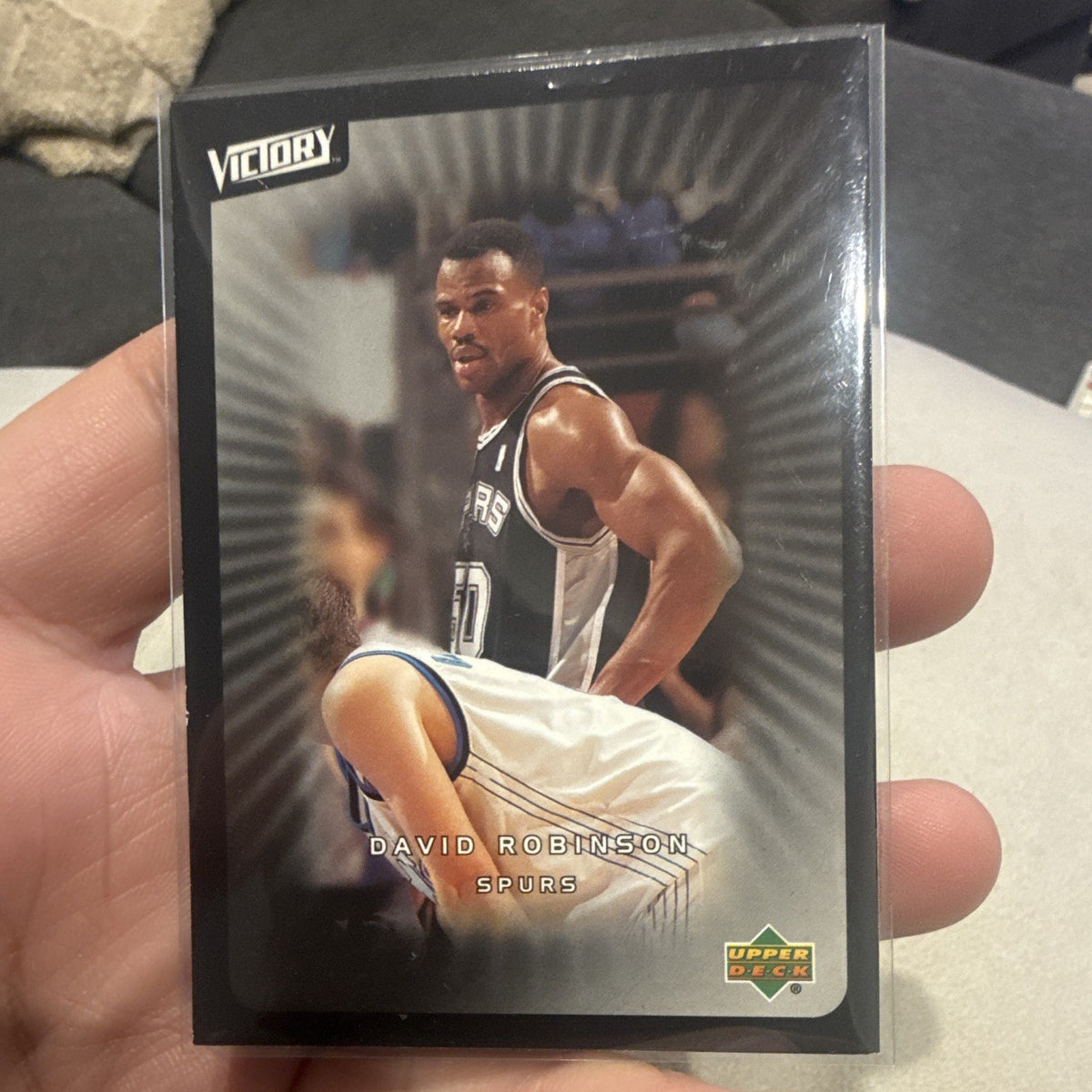 Upper Deck Victory 2003 04 David Robinson #50 San Antonio Spurs NBA Card0