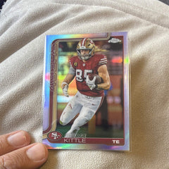 Topps Chrome George Kittle Refractor San Francisco 49ers #267 20250