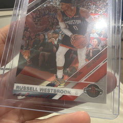 Panini Clearly Donruss 2019 20 Russell Westbrook Houston Rockets #163