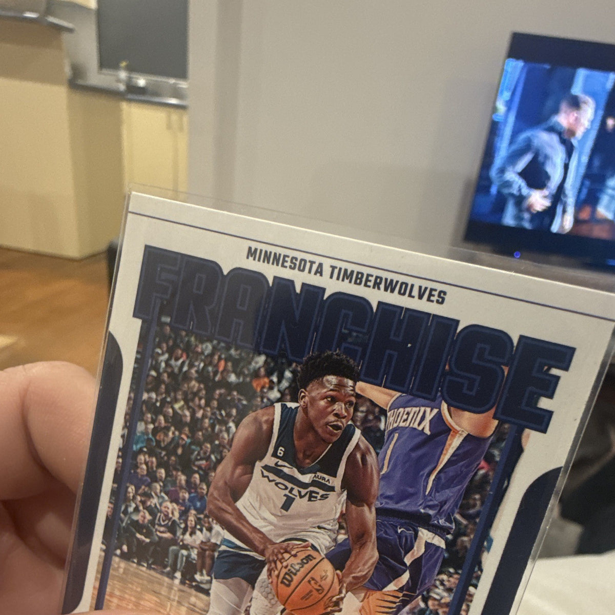 Panini Donruss Franchise Features Insert #17 Anthony Edwards Timberwolves2