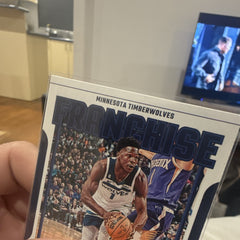 Panini Donruss Franchise Features Insert #17 Anthony Edwards Timberwolves2