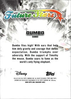 Dumbo Base Topps Chrome Disney   Future Stars FS 3 NM1