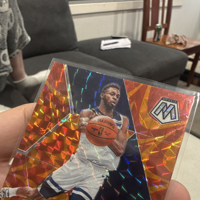 Panini 2019 20 Mosaic Andrew Wiggins Mosaic Parallel #73 Timberwolves2